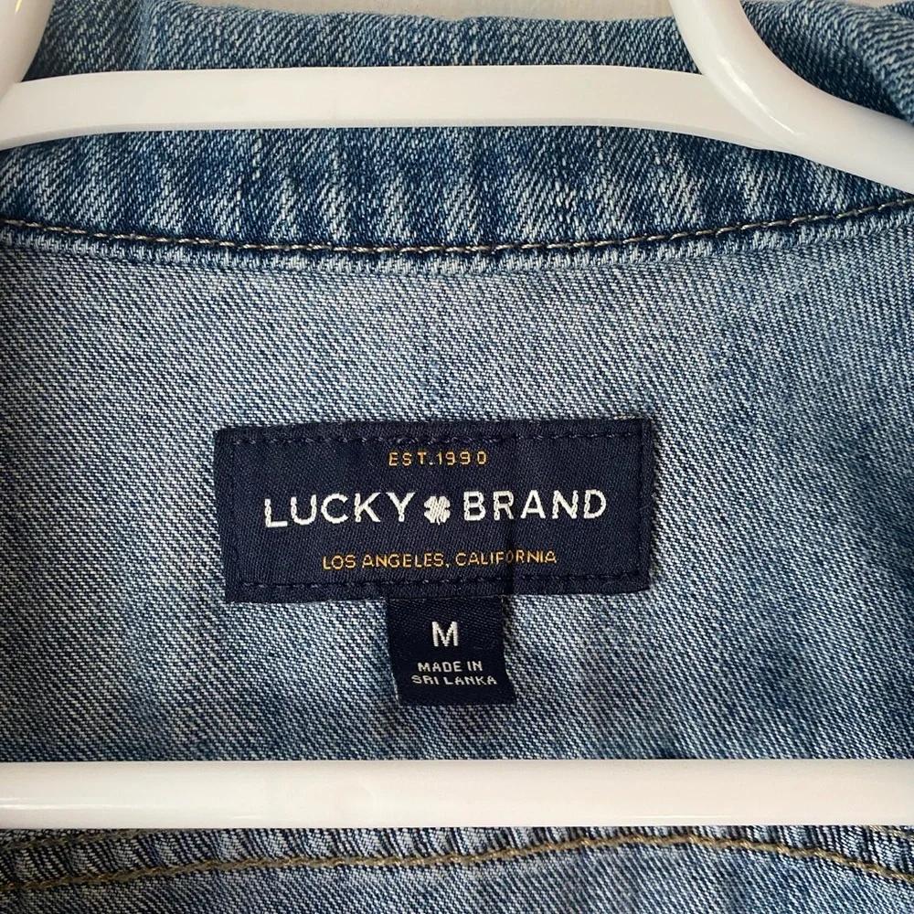Lucky Brand Blue Denim Jacket - Picture 2 of 3